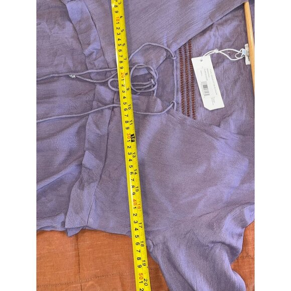 NWT Tavik+ Purple Benson Sage Womens V-Neck Mini Dress Womens ize Small - Picture 7 of 10